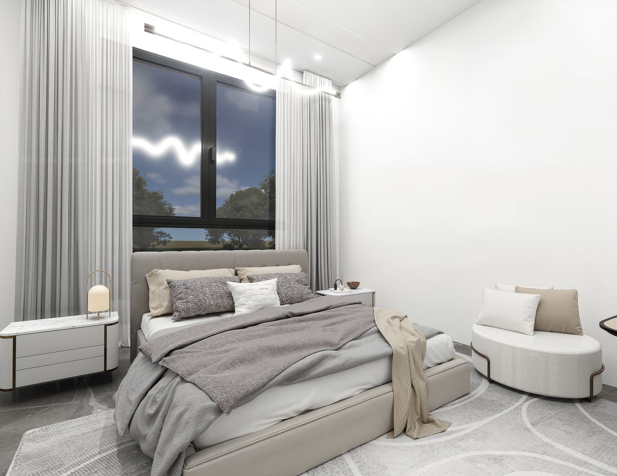 Luminous Guest Double Bedroom