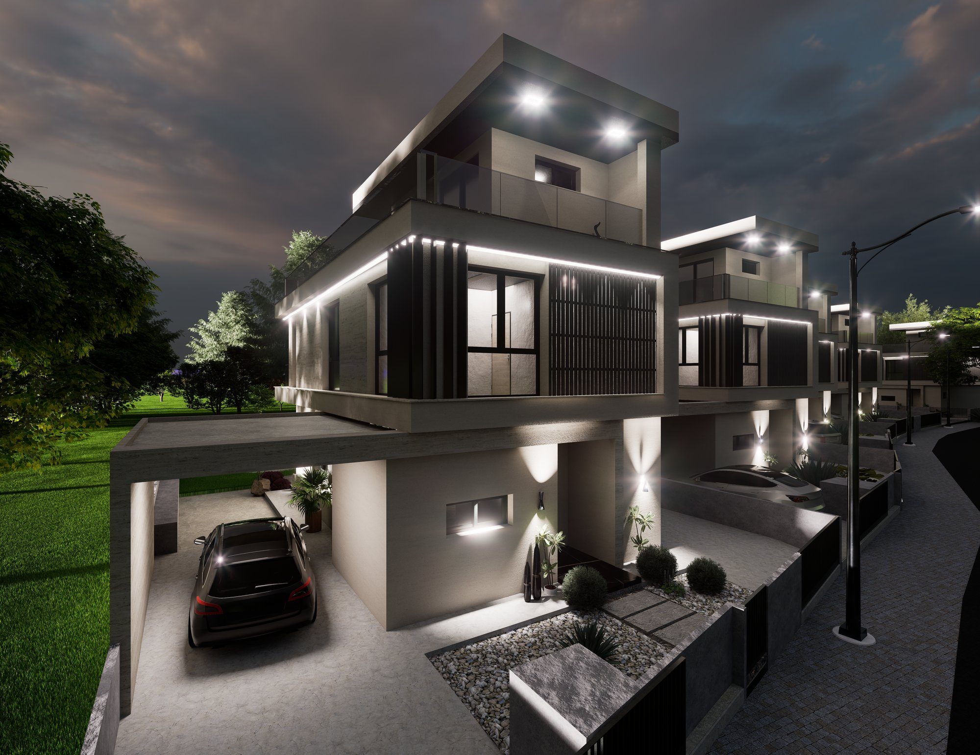 Architectural Night Lighting