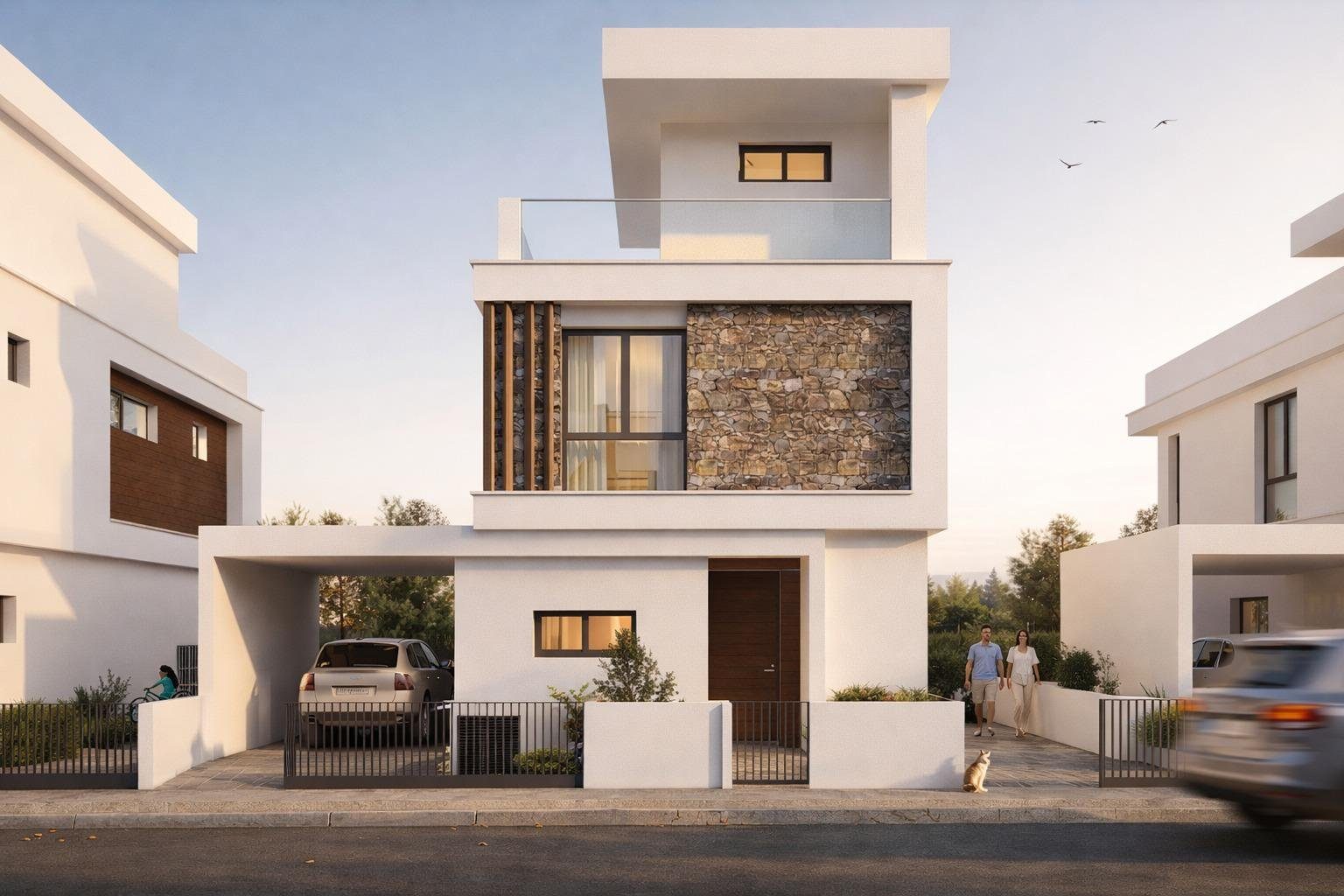 Modern Villa Frontage